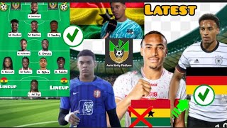 BREAaKING Jamie Leweling amp Owusu Oduro Ghana Vs Sudan Update amp All Analysis [upl. by Lrig]