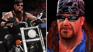 11 Times The Undertaker Featured As The American Badass In WWE Games WWE 2K [upl. by Ynnaj857]