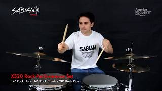 Sabian XS20 Rock Performance Set [upl. by Eerb]