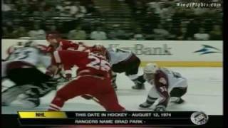 2000 Playoffs  Red Wings  Avalanche Game 2 [upl. by Trebo126]