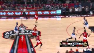 All Stars ● West vs East ● Full Game Highlights ● 20152016 NBA Season [upl. by Sinnoda]