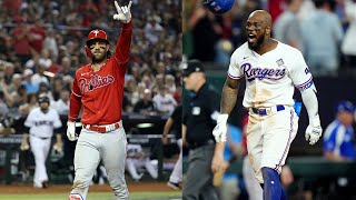 EVERY HOME RUN from the 2023 Postseason 110 dingers [upl. by Josephina]