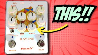 Budget ambience just got REAL Demon FX Ravine Reverb Delay [upl. by Orelle]