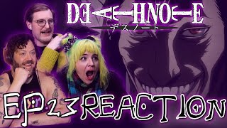 The most INTENSE Ep yet 😱  DEATH NOTE Ep23 REACTION [upl. by Amando979]