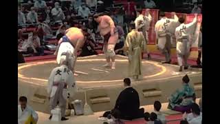 大相撲 大関 照ノ富士ー北勝富士 大相撲 sumo 照ノ富士 北勝富士 [upl. by Schlessinger350]