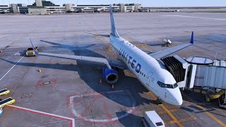 MSFS 737 Departure  NO COMMENTARY  VATSIM  WORK WITH ME  Insane Realism [upl. by Esnofla]