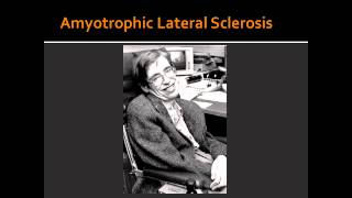 Amyotrophic Lateral Sclerosis ALS Lou Gehrigs Disease [upl. by Maye]