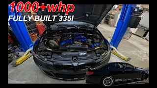 HELLCAT KILLER N54  FULLY BUILT 1000 HP BMW 335I  CONQUERYOURBIMMER [upl. by Oakie]