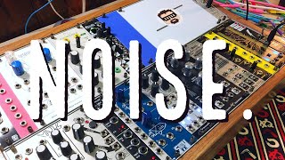 Feedback Loop Harsh Noise with Interstellar Radio Eurorack Analog Feedback Loop  Simon Hutchinson [upl. by Niveb]