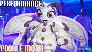 Poodle Moth Performs quotUnwrittenquot From The Hills  Masked Singer  S11 E4 [upl. by Ynnavoig596]