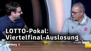 ViertelfinalAuslosung LOTTOPokal live [upl. by Aimil]