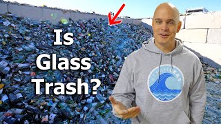 What REALLY happens to Recycled Glass  you might be surprised [upl. by Fattal]