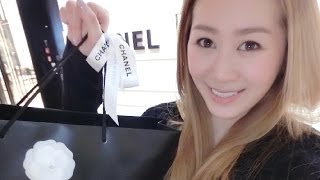 VLOG PICKING UP MY NEW CHANEL BOY BAG 2014 [upl. by Ehsom878]