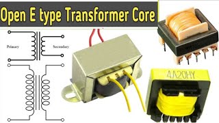 How To Open E Type Transformer Core  Dissemble of Transformer  Top Class Hackers [upl. by Marabel]