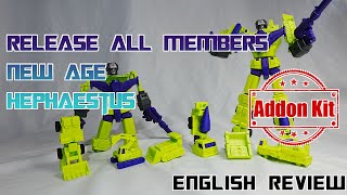 Video Review for Upgrade Kit  Release All Members  New Age  Hephaestus Devastator [upl. by Effie86]