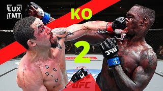 Israel Adesanya vs Robert Whittaker 2 REMATCH  Full Fight Highlights KO Why IZZY beats Whittaker [upl. by Lotz528]