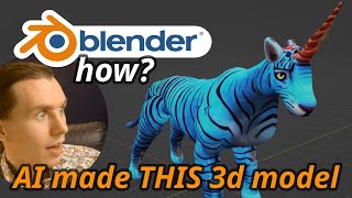 How You can generate 3d model from AI under 10 minutes using free tools [upl. by Inafets851]