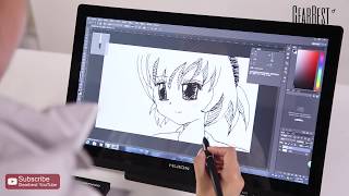 Drawing Tablet Digital Screen  GearBest [upl. by Morrie]