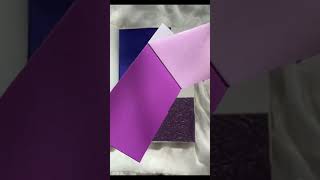 ASMR aesthetic journaling 💜 purple theme✨️asmr journaling scrapbook shorts aesthetic diy art [upl. by Naylor]