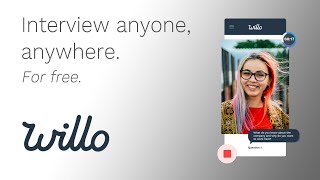 Introduction to Willo Video Interview Platform [upl. by Lissie554]
