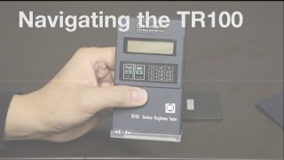 Qualitests TR100  Navigating the TR100 [upl. by Droc]