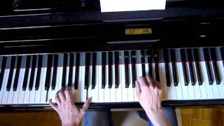 Tutorial JSBach Little Prelude dm BWV 940 Piano [upl. by Lise]