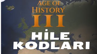 YENİ HİLE KODLARI  AGE OF HİSTORY 3 [upl. by Dnalyaw]