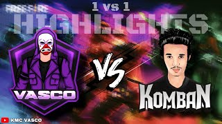 KMC VASCO VS KMC KOMBAN 1 VS 1 HIGHLIGHTS🔥💥 [upl. by Seilenna]