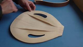 Nava Archtop Mandolin Part II top plate [upl. by Htinnek89]