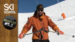 How to Ski Shorter Turns  Advanced Ski Lesson 52 [upl. by Artined]