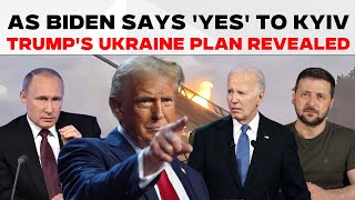 Trump LIVE  Donald Trumps Peace Plan Revealed As Biden Allows Ukraine LongRange Strikes On Russia [upl. by Asamot]