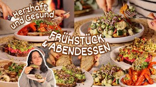 HERZHAFTE REZEPTE zum FRÜHSTÜCK amp ABENDESSEN im Winter  gesund vegan amp einfach comfort food [upl. by Notpmah]