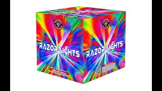 RAZOR LIGHTS 25 SHOT  RACCOON FIREWORKS  RA530188 [upl. by Philipa]