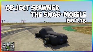 GTA 5 Online  Object Spawner Mod  Creating The SwagMobile GTA 5 ISO Mod Menu 118 [upl. by Mcadams371]