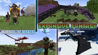 UpdateExpansive Fantasy New Dragon V 202 MCPE Bedrock 118 [upl. by Evilc573]