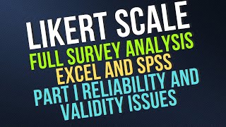 Likert scale analysis and interpretation on SPSS and SmartPLS 4 [upl. by Nalyac]