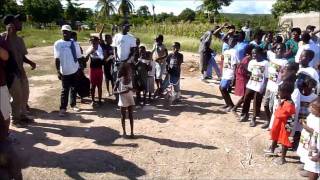 Children chanting quotAnseaPitres has waterquot [upl. by Tezil]