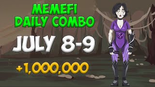 MEMEFI DAILY COMBO JULY 89  COMPLETE TO GET 1000000 [upl. by Kylander792]