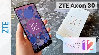 ZTE AXON 30 5G  Update Android 12  MyOS12 [upl. by Aissela]