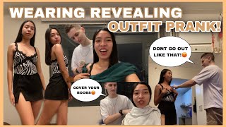 WEARING SCANDALOUS OUTFIT PRANK GALIT NA GALIT SIYA😂  PINAY  BELGIAN COUPLE [upl. by Nelan]