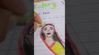 DIY drawing 🎇 Savitribai Phule rap hiphop newsong music [upl. by Errehs515]