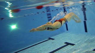 1 snap roll after each 25m  freestyle  200m swimming [upl. by Ataymik]