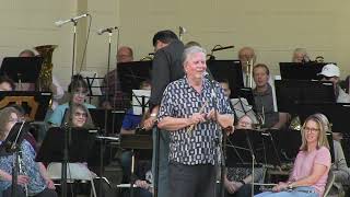 Missoula City Band Summer Concerts 2024  Vocalist Joselyn Thomsen [upl. by Danit]