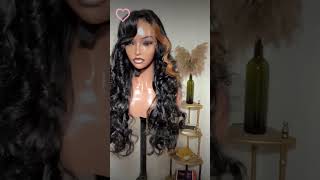 This is definitely a wig💯💕🥳humanhair lacefrontwig tiktokshopsummersale ldjoyhair tiktokshop [upl. by Haduhey610]