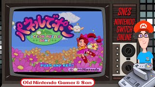 Lee Plays Panel de Pon  SNES NSO [upl. by Ybocaj647]