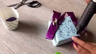 Gift Wrapping Idea  Fancy Rosette  DIY Crafts [upl. by Zela444]