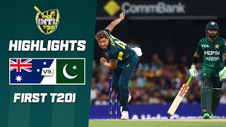 Australia v Pakistan  First T20I  T20I Series 202425 [upl. by Kentiggerma981]