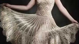 COMO HACER VESTIDOS A CROCHET [upl. by Engeddi]