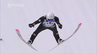 Johann Andre Forfang l Skifliegen Oberstdorf 2024 l 2345 m [upl. by Ennahtebazile]