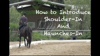 How to Introduce ShoulderIn and HaunchesIn [upl. by Chaing]